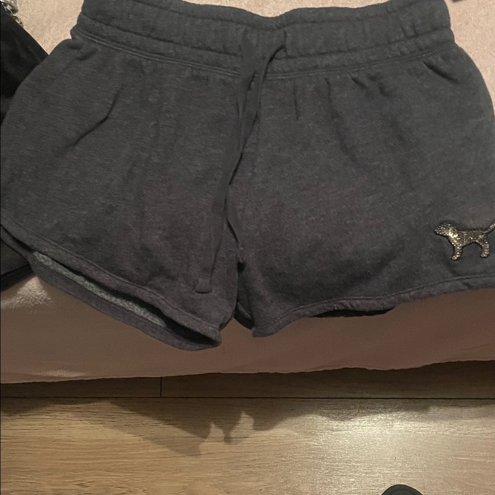 PINK Victoria's Secret Charcoal Shorts